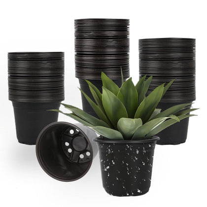 TAQIXI 6-inch nursery pots packaging for bulk purchase and organization.