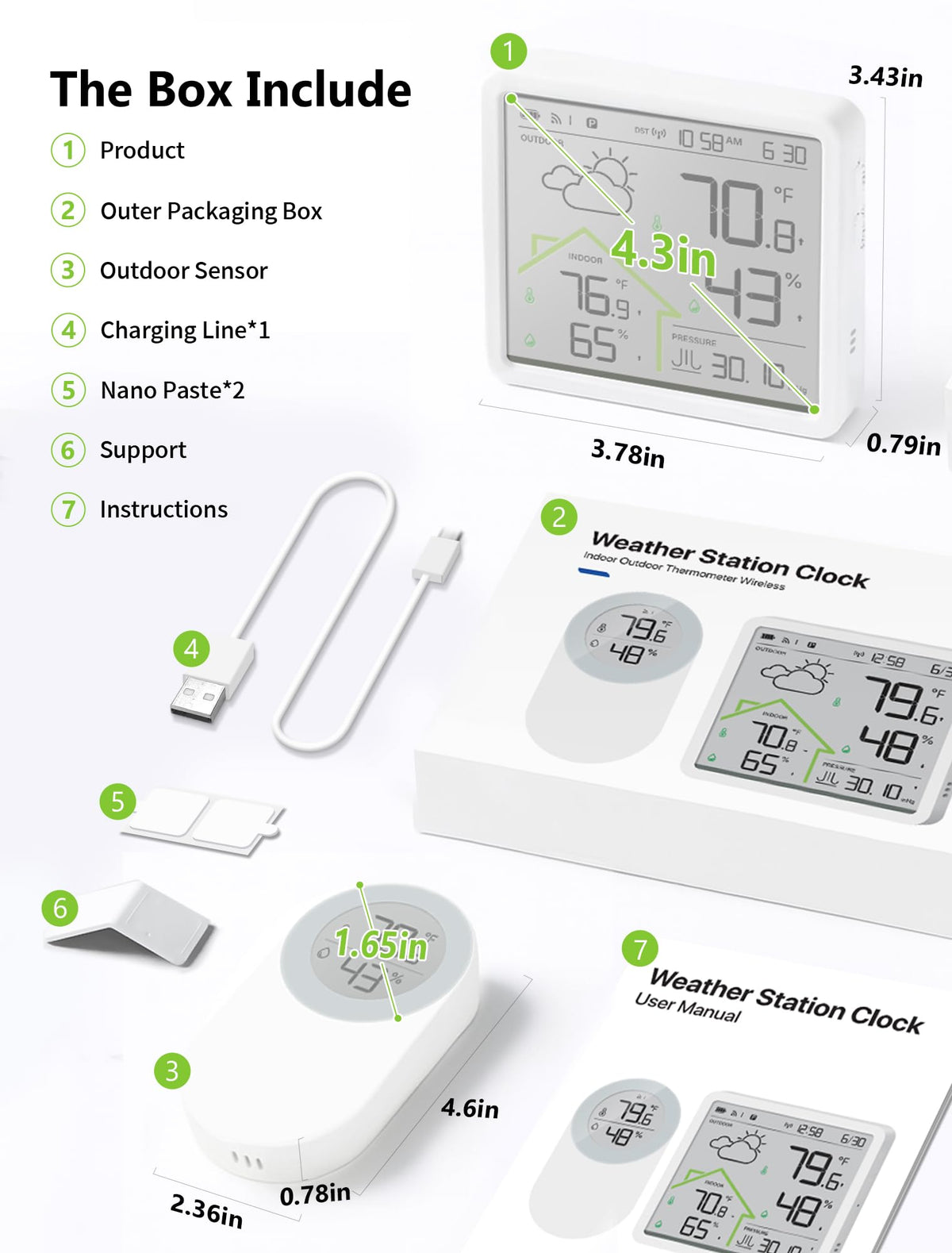 Tarinks indoor-outdoor sensor readings across spaces for better climate awareness.