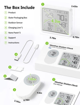 Tarinks indoor-outdoor sensor readings across spaces for better climate awareness.