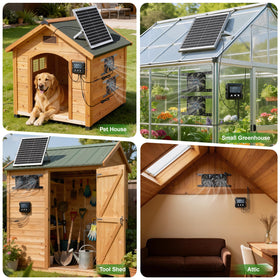 TARKARI durable ABS + metal housing designed for outdoor use.