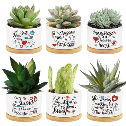 Tarklanda nurse pots six-pack displayed as a gift-ready set.