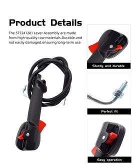 Taruimoo lever assembly for Redmax EBZ8500RH - durable, easy install