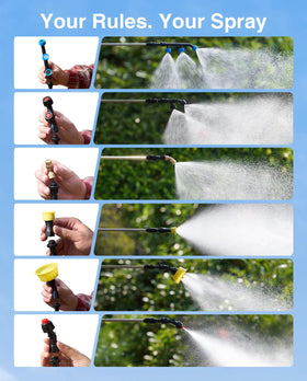 TaskStar spray system with 0-100 PSI adjustable control for plants