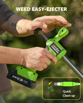 TaskStar dandelion and lawn weed removal in yards and gardens becomes smoother.