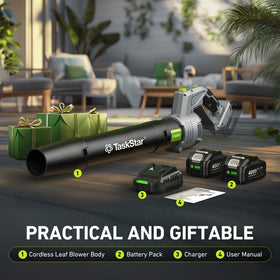 TaskStar leaf blower includes four configurations for versatile use