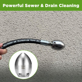 TasuoX ceramic jets seven-count deliver precise flow for debris removal.