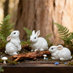 TaTalife Easter bunny figurines add seasonal charm to yards.