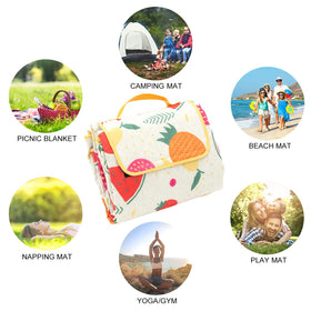 TaTalife multi-scene blanket suited for indoor family meals and baby play.