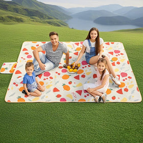 TaTalife fruit-pattern design adds timeless style to picnics.