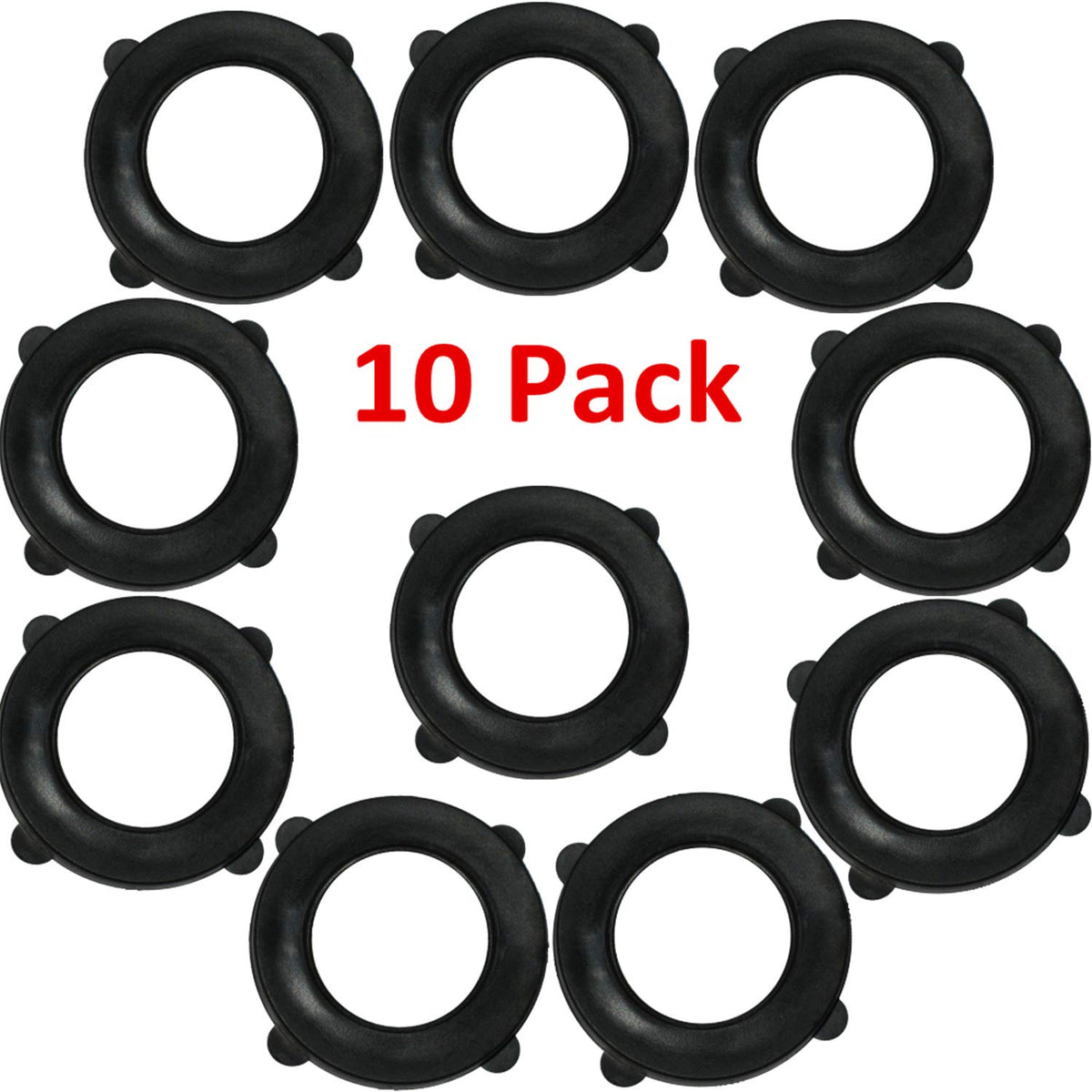 Tatuo garden hose washers provide durable seals for standard 3/4 inch hoses.