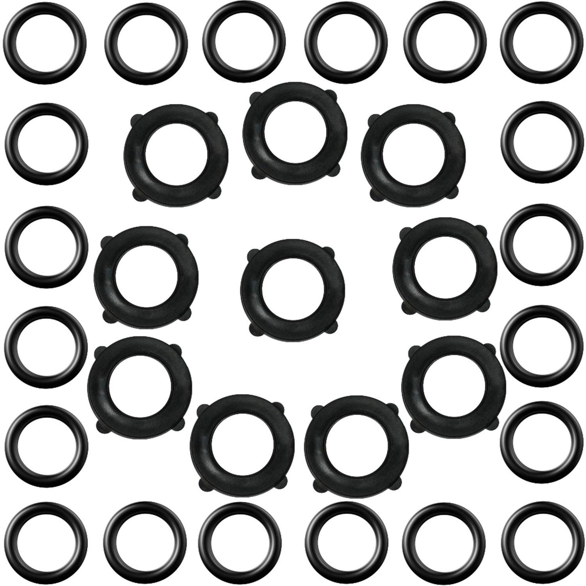 Tatuo garden hose washers for 3/4 inch fittings prevent leaks and simplify maintenance.