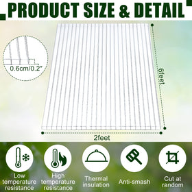Tatuo polycarbonate honeycomb structure panel highlights thermal efficiency.