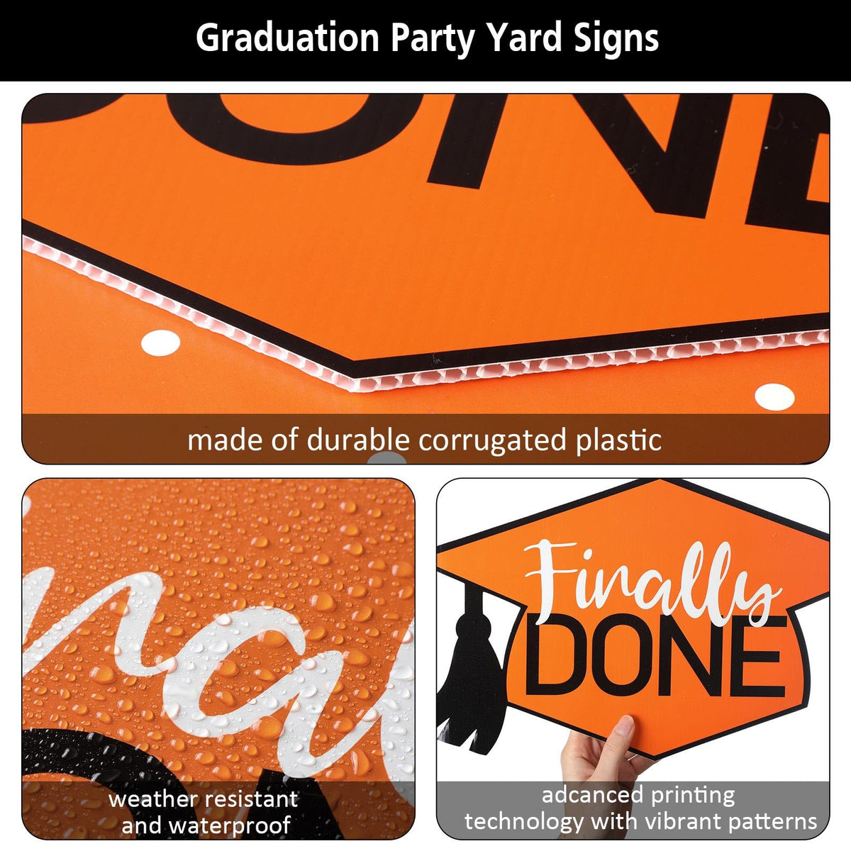 Tatuo yard sign 16x12 inches displayed on lawn.
