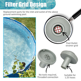 Taudang easy-install strainer adapter for quick setup