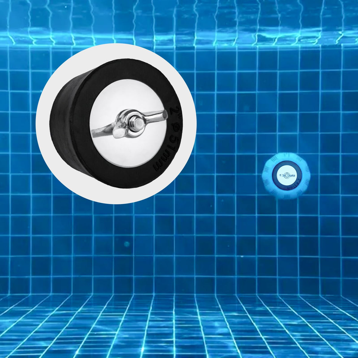 Taudang screw-in design simplifies line blowing-out process.