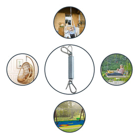 Tauuio chrome-plated 304 stainless steel springs withstand rain