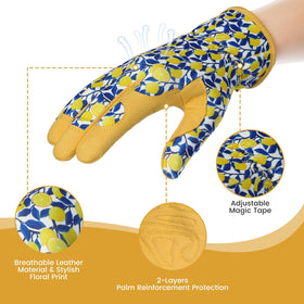 Tavaleu padded palm gloves cushion hands during digging and pruning.