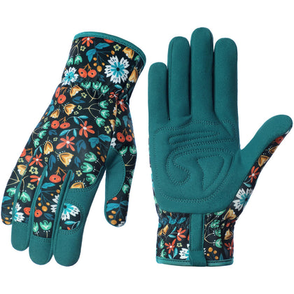 Tavaleu women’s gardening gloves with breathable back for cool comfort