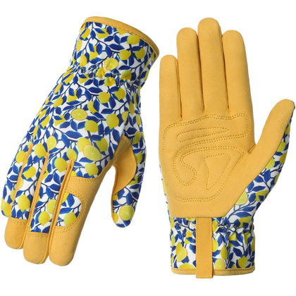 Tavaleu women's gardening gloves protect hands from sharp plants.
