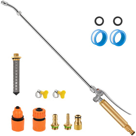 Tayapura all-metal sprayer wand with half-inch quick connector for durable garden watering
