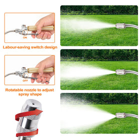 Tayapura stainless steel sprayer body offers durability and rust resistance