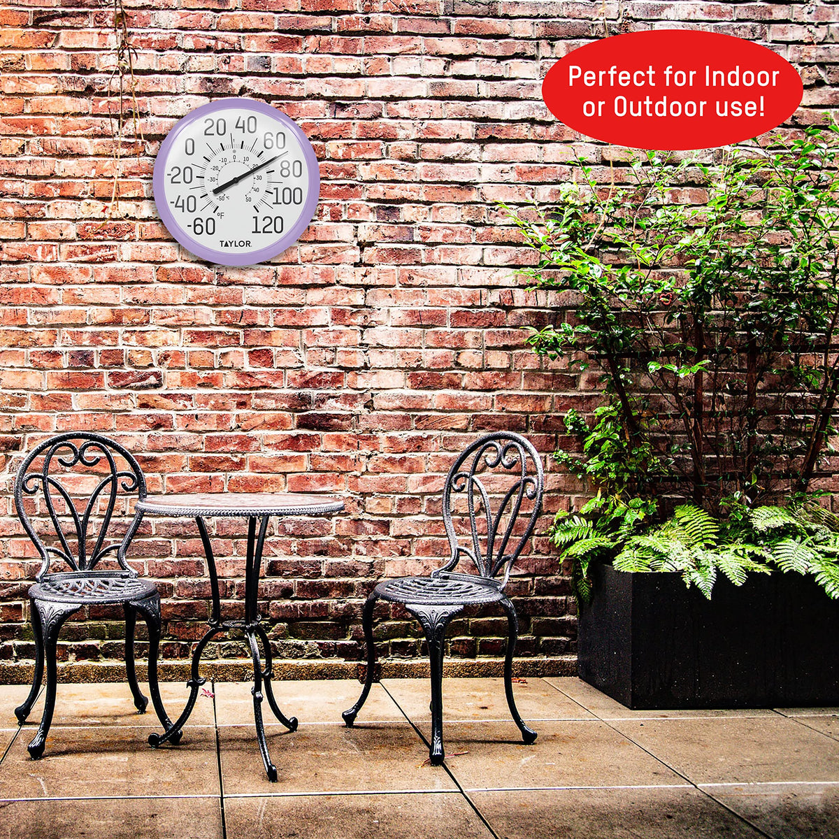 Taylor Big and Bold UV-resistant graphics resist sun fade for lasting clarity.
