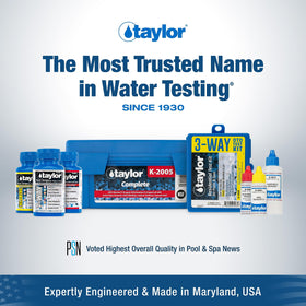 Taylor logo closeup emphasizing Made in USA heritage