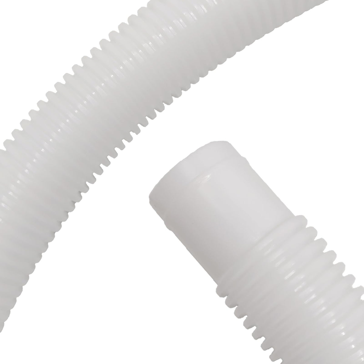 Two skimmer hose adapters included for easy setup and leaks prevention