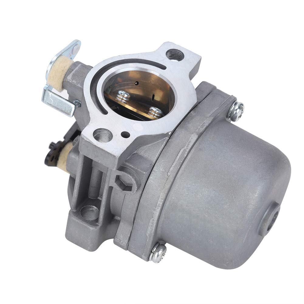 Tbest 698945 closeup of metal carburetor body for durable performance.