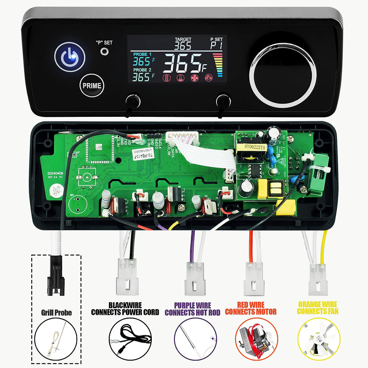 Tbgrepts PID panel for NASCAR and Sportsman lines aids efficient fuel use and control
