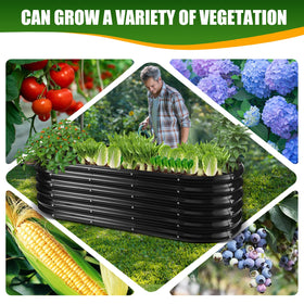 TBMLC 93-gallon soil capacity visual demonstrating root space for vegetables