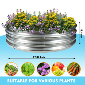 TBMLC durable galvanized steel construction for long-lasting outdoor use.