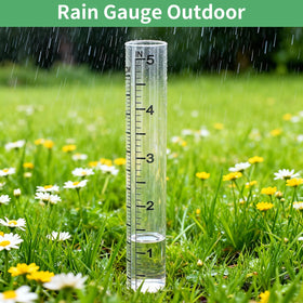 TBWHL garden rain gauge tube ideal for planting areas