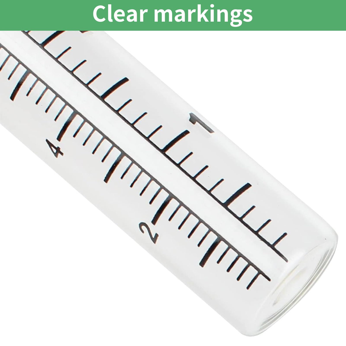 TBWHL two-scale rain gauge tube for outdoor monitoring