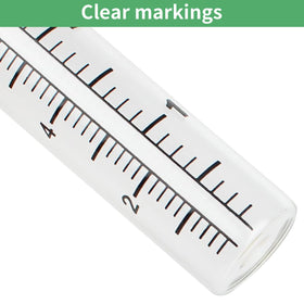 TBWHL two-scale rain gauge tube for outdoor monitoring