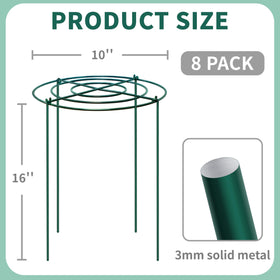 TCBWFY Thickened 3.5mm legs enhance stability for heavy blooms.