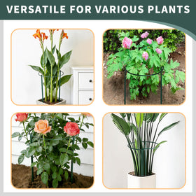 TCBWFY rust-resistant coating protects outdoor garden stakes across seasons.