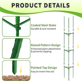 TCBWFY heavy-duty metal frame withstands outdoor conditions without bending.