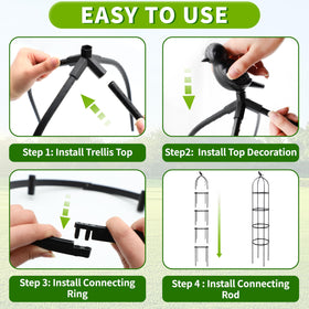 TCBWFY tool-free assembly for quick, tool-less setup in minutes.