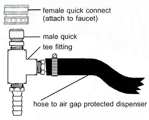 TCD Parts mop bucket filling setup enables quick, efficient cleaning preparation.
