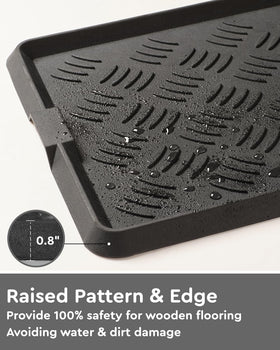 tchdio boot tray for indoor and outdoor use in all weather.