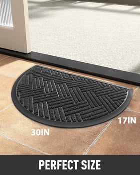 Tchdio door mat all-season use for indoor and outdoor entrances and mud-prone areas.