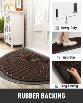 tchdio terry surface traps mud and debris from shoes and paws