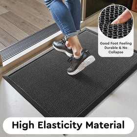 tchdio entrance mat durable design resists outdoor wear