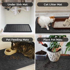Tchdio boot tray cleans easily on hardwood or tile surfaces