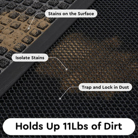 tchdio mat resists stains to keep entryways looking fresh