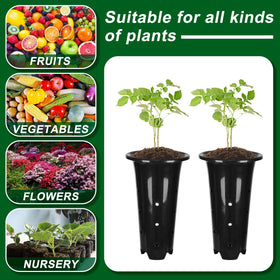 tchrules eco-friendly reusable seedling pots odor-free for plant care