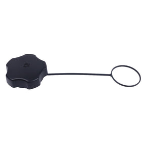 TCINDRR fuel cap front view showing secure seal for mower fuel tanks
