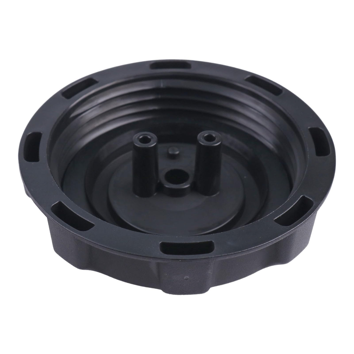 TCINDRR fuel cap side profile highlighting compact rugged construction.