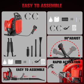 TDH quick assembly with included accessories for fast setup
